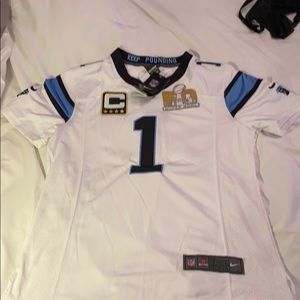 Carolina Panthers women’s XXL super bowl Jersey